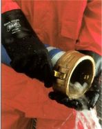 Black Knight PVC Gloves
